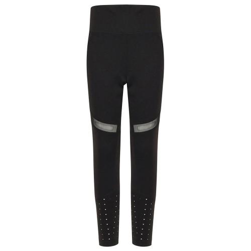 Tombo meisjes legging met panelen 5-6 Years zwart