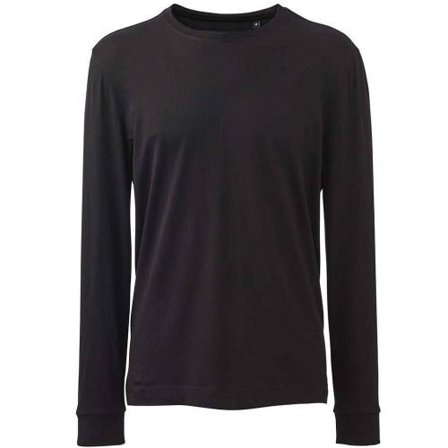 Anthem Heren T-shirt met lange mouwen M wit