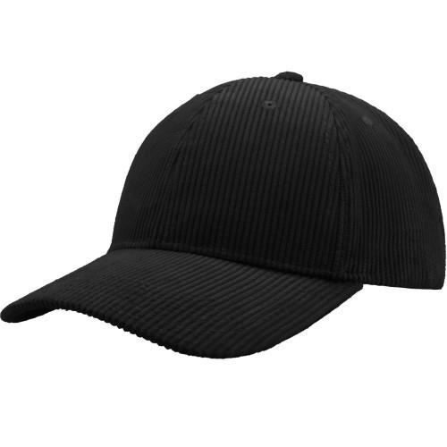 Atlantis unisex volwassen Cordy S corduroy gerecyclede honkbalpet One Size grijs
