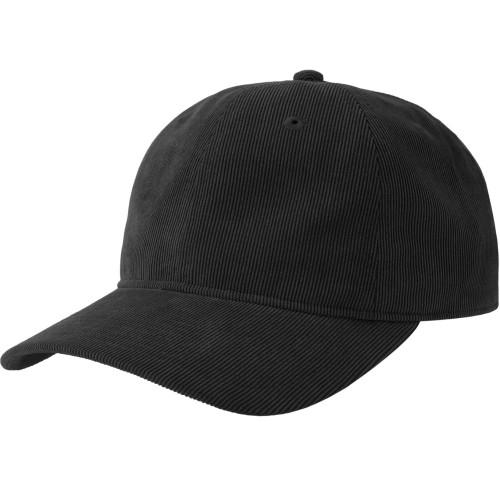 Atlantis Unisex volwassen Creep S corduroy gerecyclede baseballpet One Size grijs