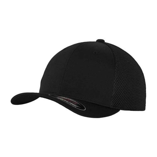 FLEXFIT Tactel Mesh Panel Baseball Cap S-M koningsblauwe kleur