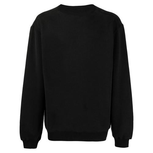 Ultimate Clothing Collection UCC 50/50 Zwaargewicht effen ingezette sweatshirttop voor heren 2XL grijs