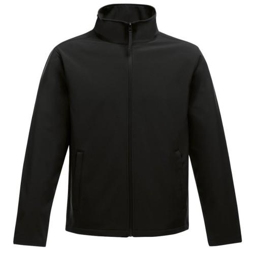 Regatta opvallende heren Ablaze printbare softshell jas 2XL zwart/rood
