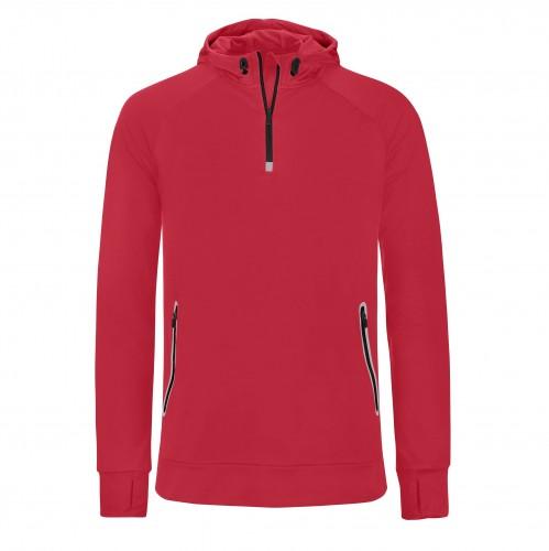 Proact Heren sweatshirt met capuchon en ritssluiting XXL