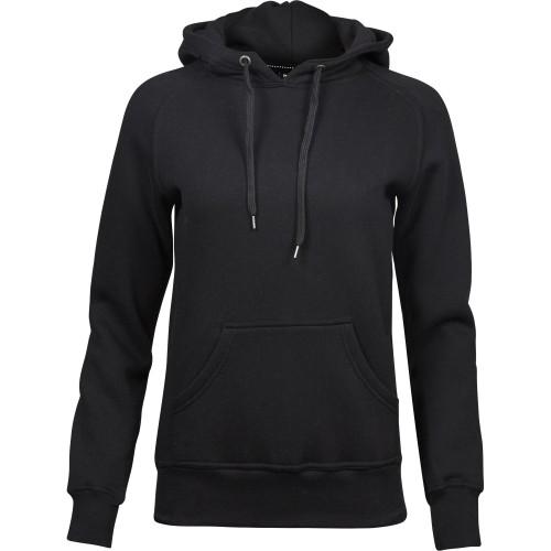 Tee Jays dames/dames Raglan sweatshirt met capuchon L druif