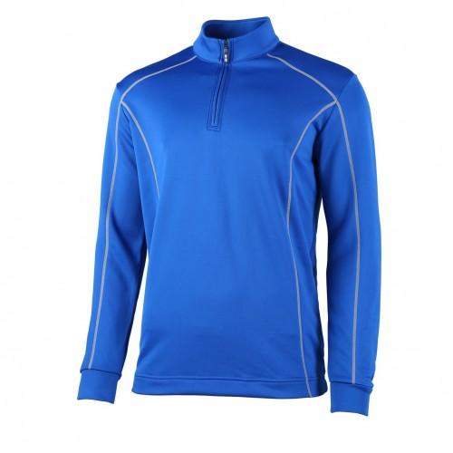 Rhino Heren Sevilla 1/4 Zip Midlayer Sporttop XL zwart