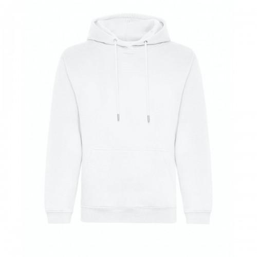 Awdis biologische herenhoodie L wit
