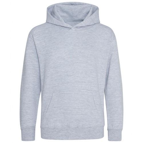 Awdis kinder/kinder biologische hoodie 1-2 Years franse blauwe kleur