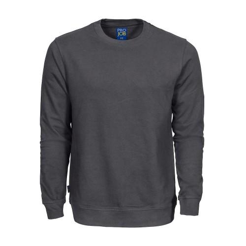 Pertemba FR - Apparel Projob Heren sweatshirt met ronde hals M grijs