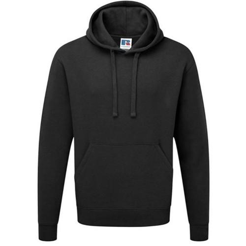 Russell Colour Mens Hooded Sweatshirt / Hoodie L fles groene kleur