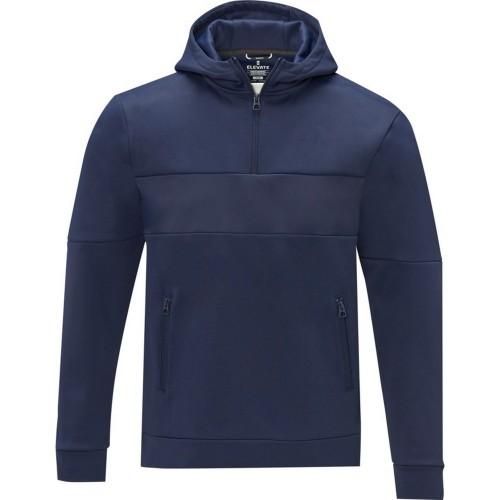 Pertemba FR - Apparel Elevate Life Sayan-hoodie met halve rits voor heren XS wit