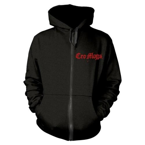 Pertemba FR - Apparel Cro-Mags Unisex volwassen beste wensen hoodie met volledige ritssluiting L zwart
