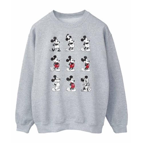 Disney Heren Mickey Mouse Evolution-sweatshirt M grijs
