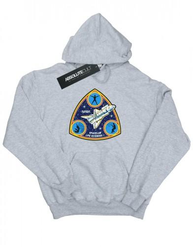 NASA heren klassieke Spacelab Life Science hoodie S wit