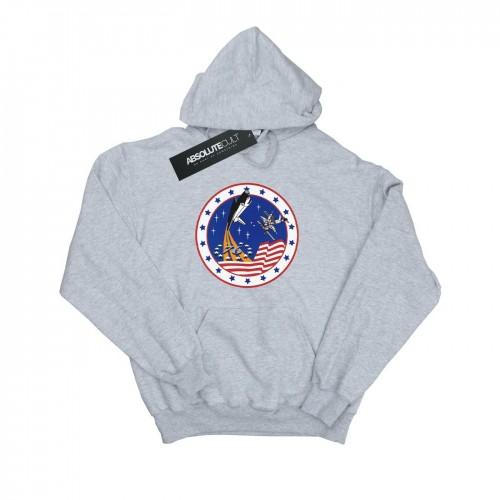NASA Klassieke Rocket 76-hoodie voor heren S wit