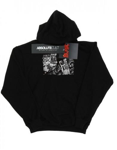 AC/DC herenbadges en posters collectie hoodie L grijs