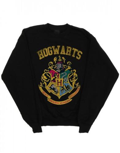Harry Potter Mens Hogwarts Varsity Sweatshirt XXL zwart