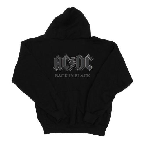 AC/DC Heren terug in zwarte hoodie L zwart