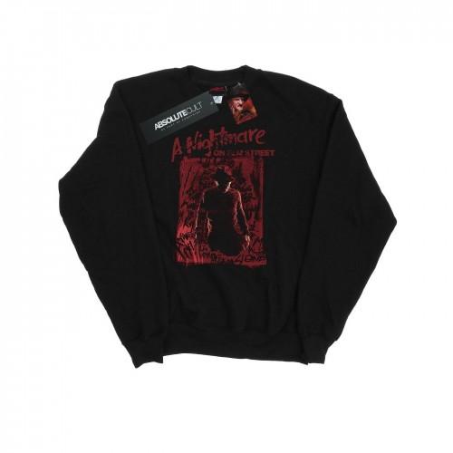 Pertemba FR - Apparel Een nachtmerrie op Elm Street Heren Freddy Silhouette Sweatshirt M zwart