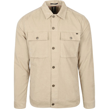 No Excess Sweater  Overshirt Beige