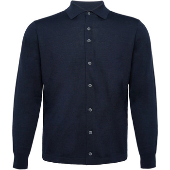 R2 Amsterdam Sweater  Knitted Pull Shirt Merino Navy