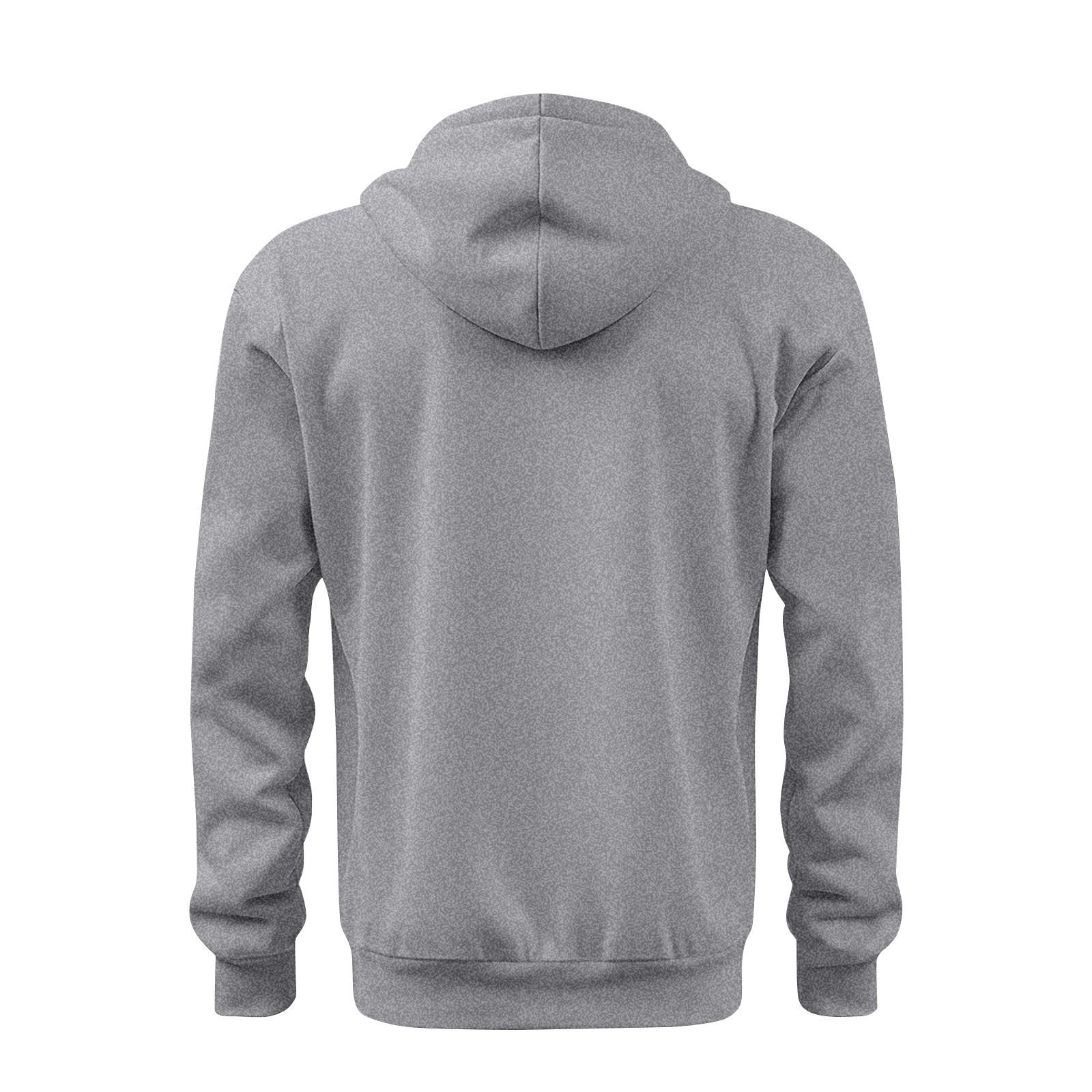 Explorer Outdoors Heren Sweatshirt Hoodie Rits Arm Zak Cardigan Heren Sport Grote Maat Casual Hoodie M