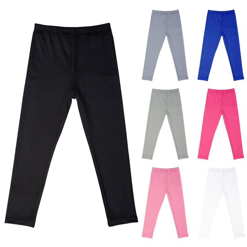 Kidsyuan Effenkleurige, veelzijdige legging voor meisjes 110