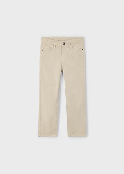 Mayoral Zomer broek slim fit jongens - bruin
