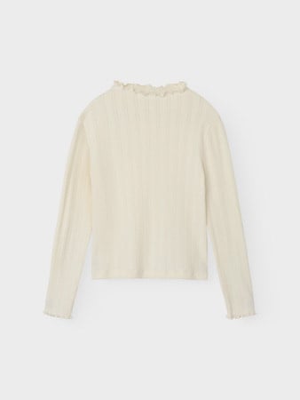 Name it zomer top meisjes - grijs - Nkfraria