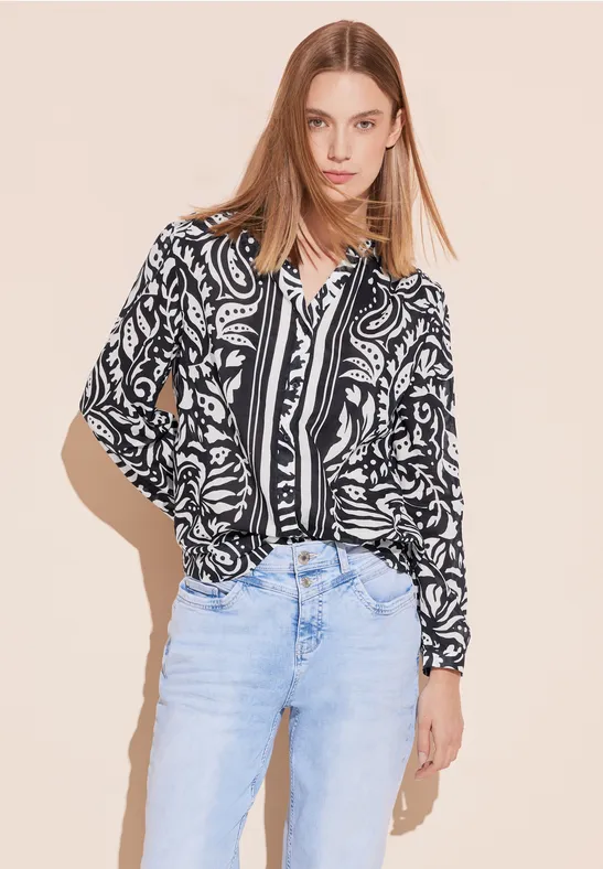 Street One Blouse van patroonmix
