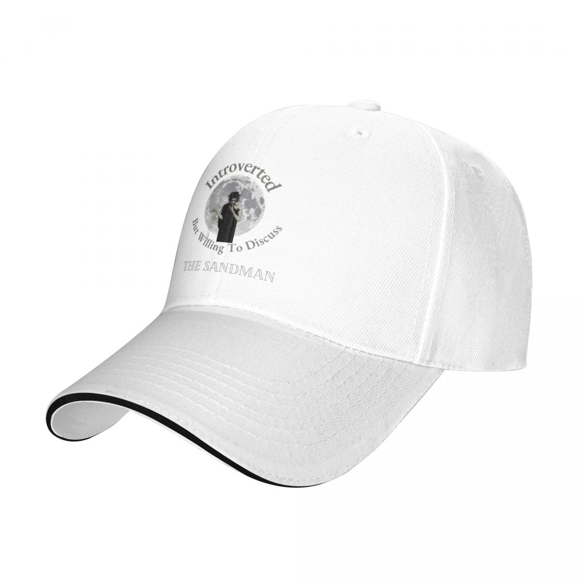 91610103MAC303Y57G Introvert maar bereid om te praten over de Sandman Cap Baseball Cap hoed man voor de zon nieuw in de hoed Dames hoed Unisex's