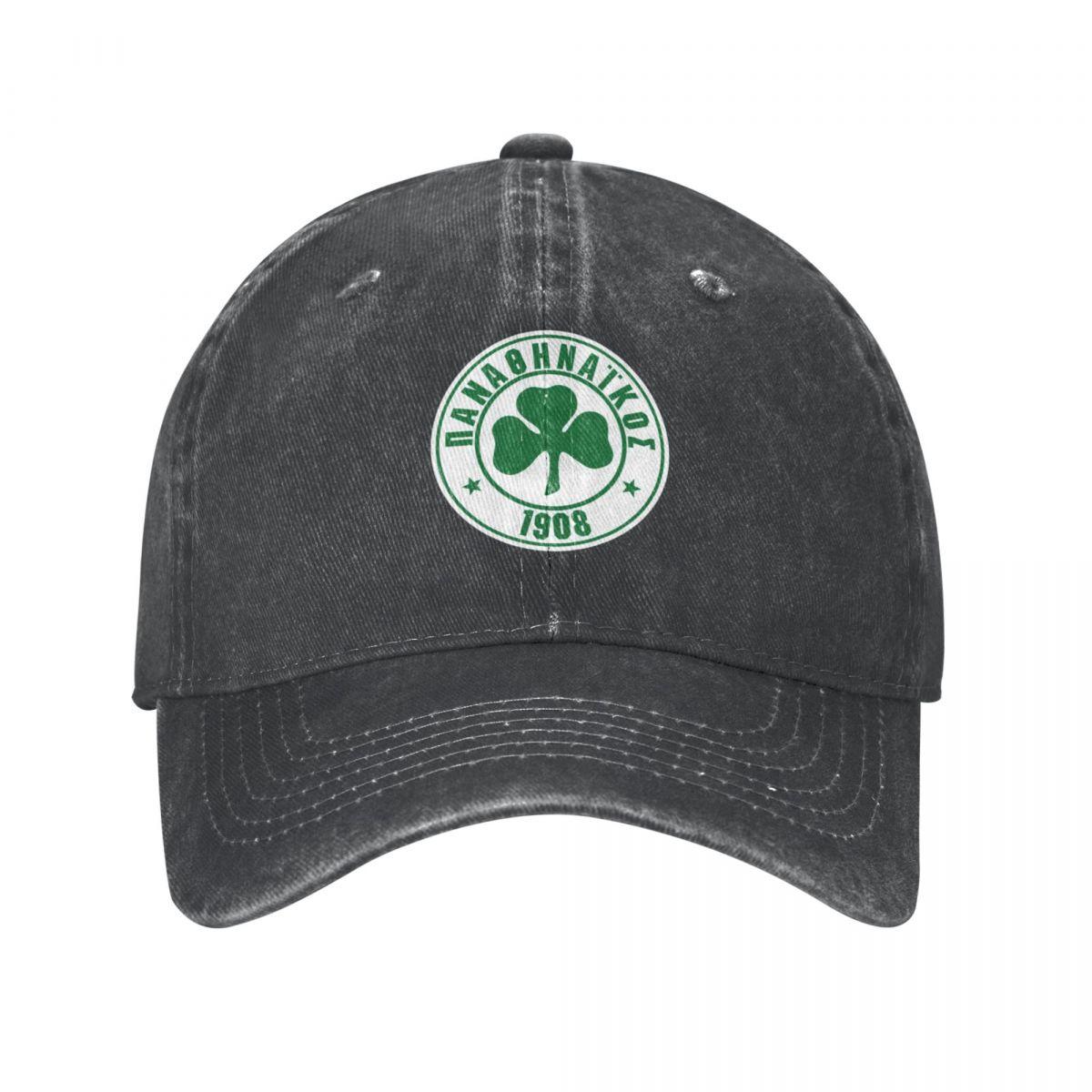 91220702MAC3XJBU98 Panathinaikos Cowboy Hoed verjaardag Hoeden Baseball Cap Unisex's Baseball Cap Dames