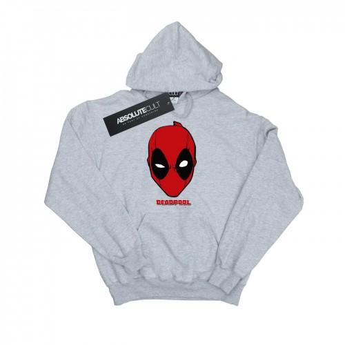 Marvel dames/dames Deadpool masker hoodie L grijs