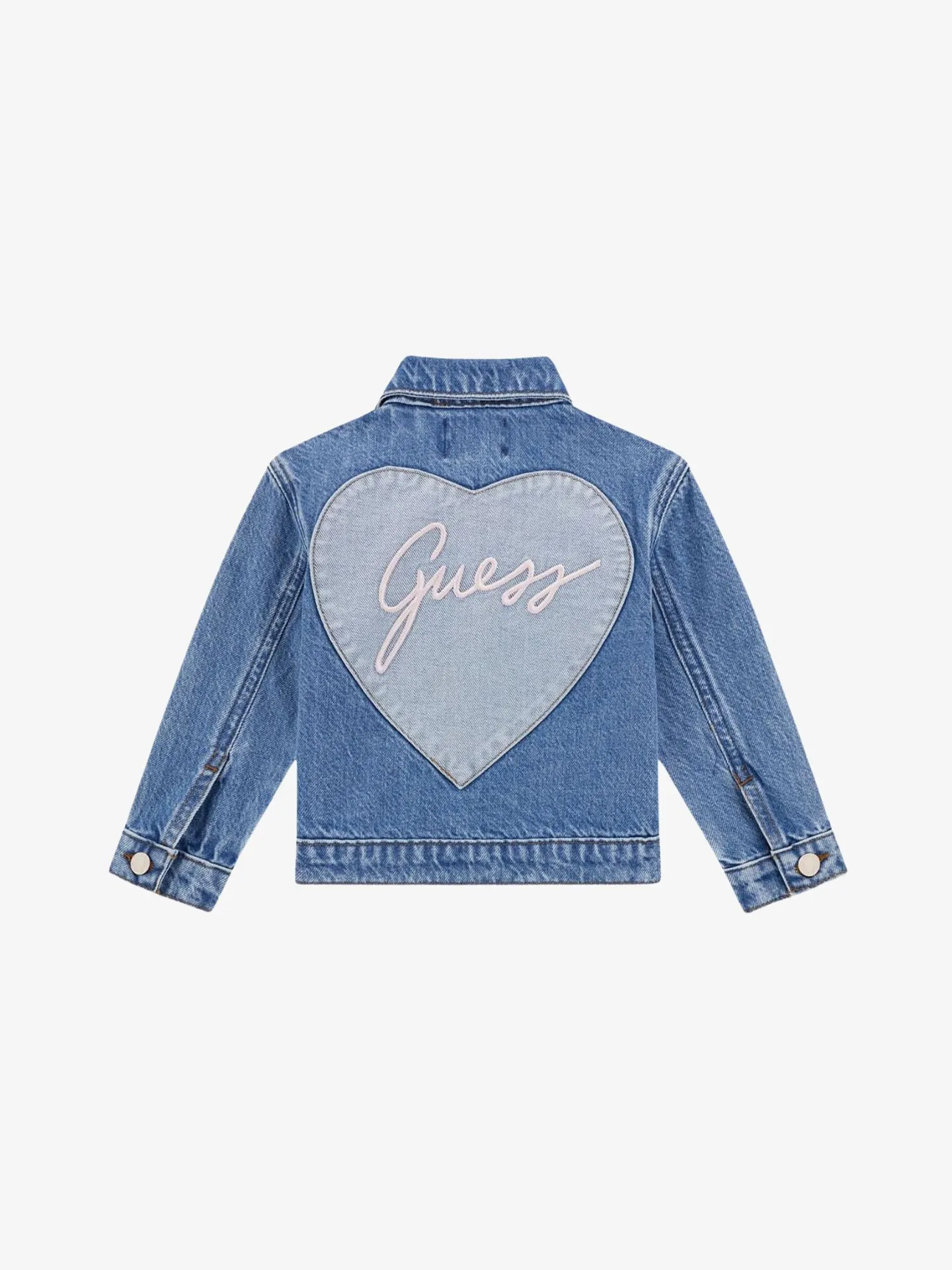 Guess Rigid denim jacket w/heart