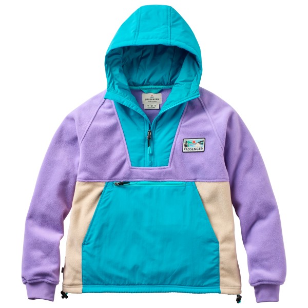 Passenger  Women's Bryni Recycled Hooded Polar Fleece - Fleecetrui, meerkleurig