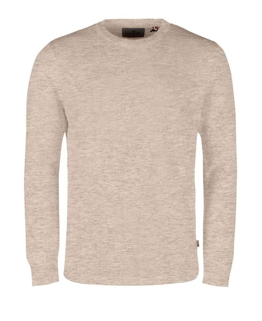 Kronstadt Hannes cotton knit sand mix ks1060