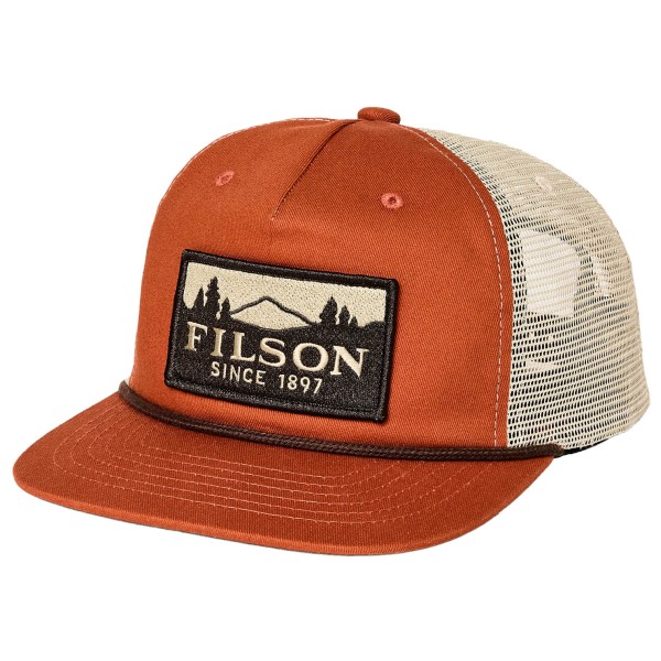 Filson  Trucker Mesh Cap - Pet, rood
