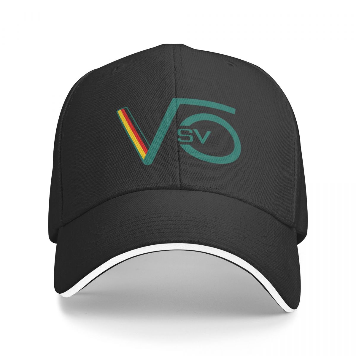 91440118MAC534JW32 Sebastian Vettel Logo SV5 F1 2022 Cap Mode Casual Baseball Caps Verstelbare Hoed Hip Hop Unisex Baseball Hoeden polychroom One Size