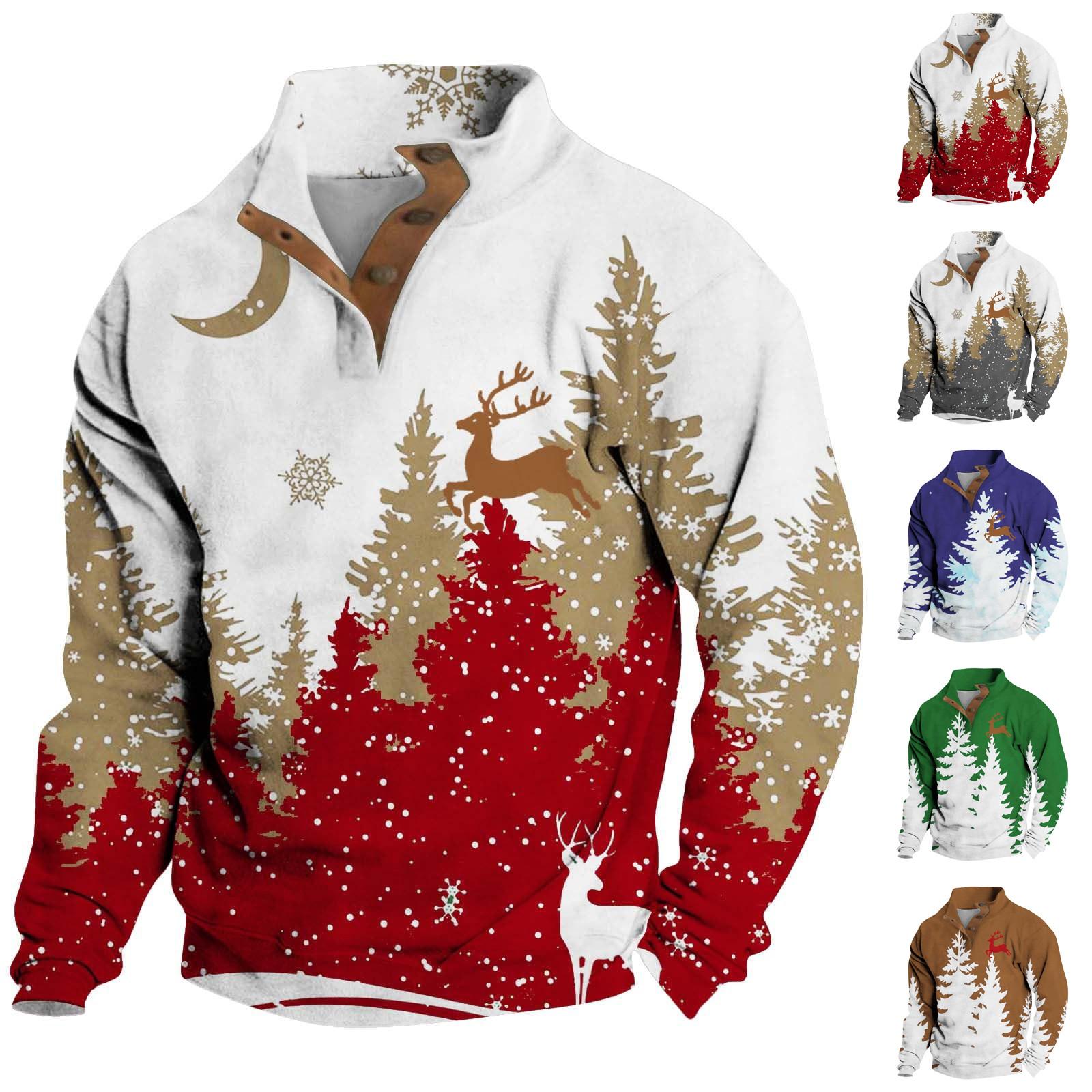 Winnerer Uranus Lente en heren staande kraag sweatshirt is outdoor casual truien tops L koffie