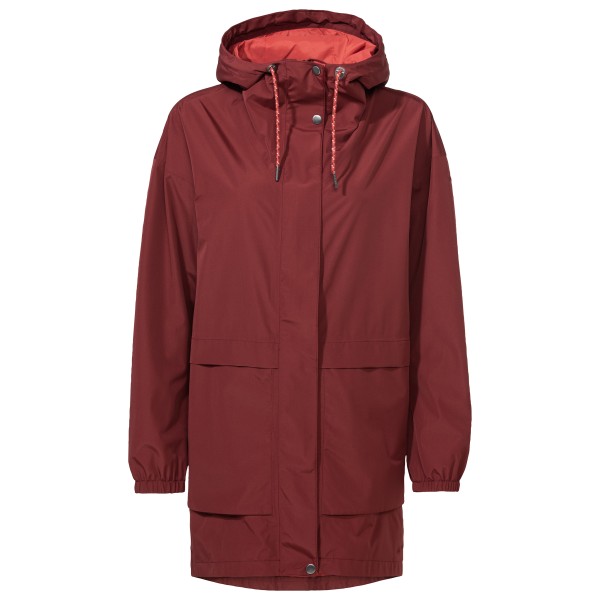 Vaude  Women's Redmont Parka III - Lange jas, rood