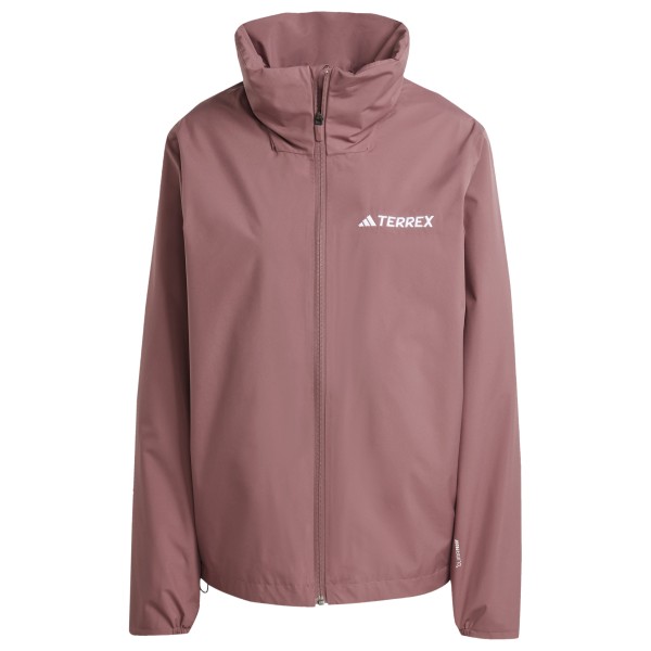 Adidas Terrex  Women's Multi Essentials 2 Layer Rain Jacket - Regenjas, bruin