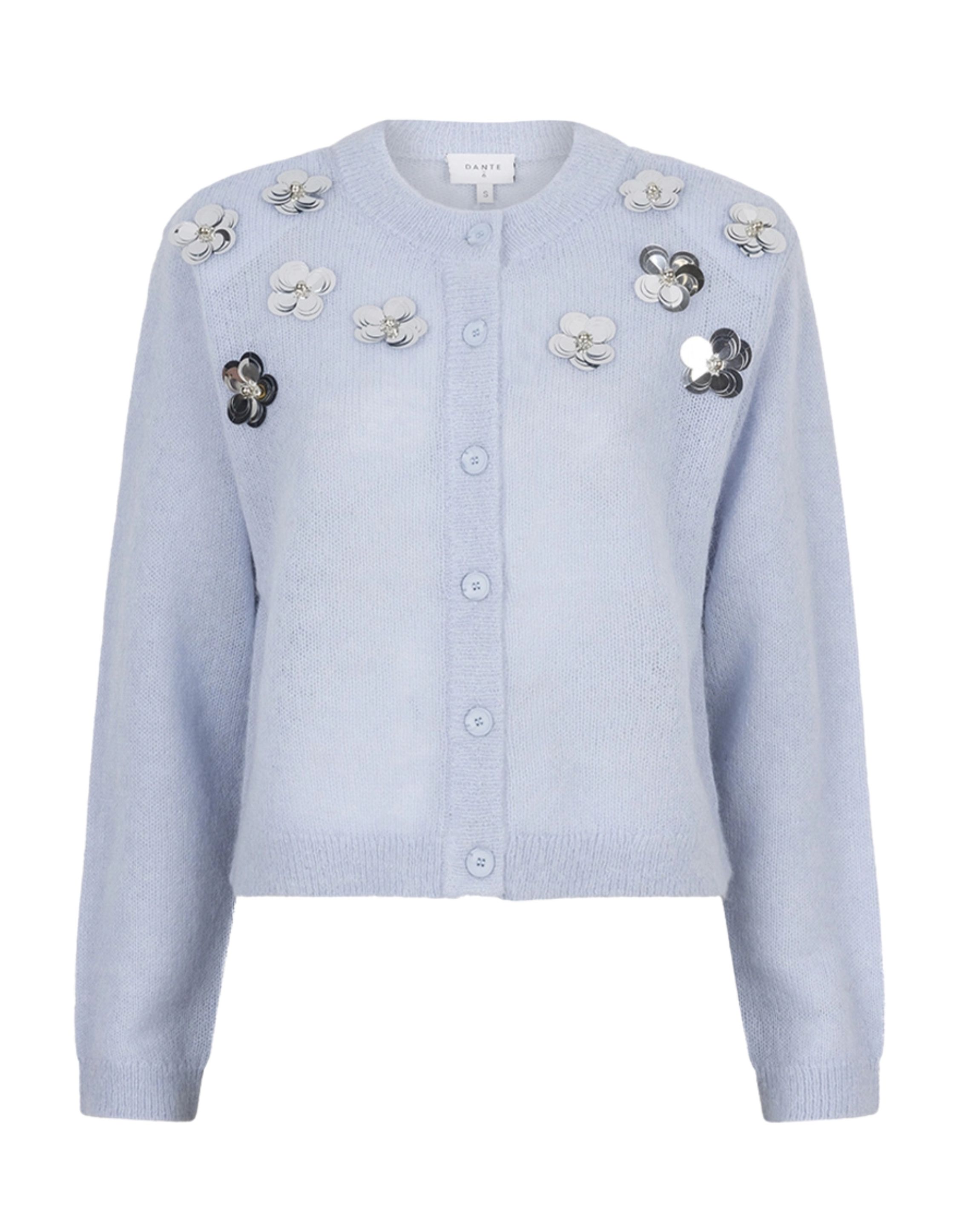 Dante 6 Fawn sequin cardigan vesten 252409
