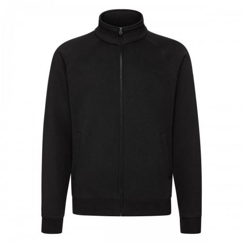 Fruit Of The Loom Mens Premium Sweat Jacket L zwart