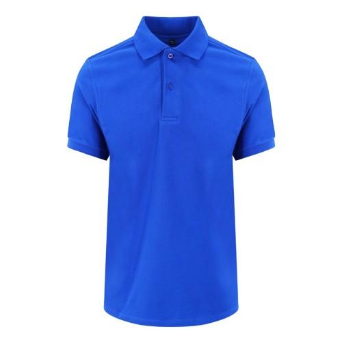 Awdis Just Polos heren stretch piqué poloshirt L zwart