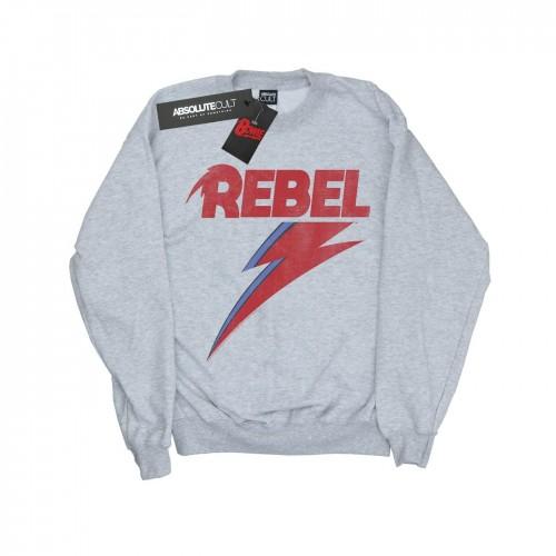 David Bowie jongens Distressed Rebel Sweatshirt 9-11 Years wit