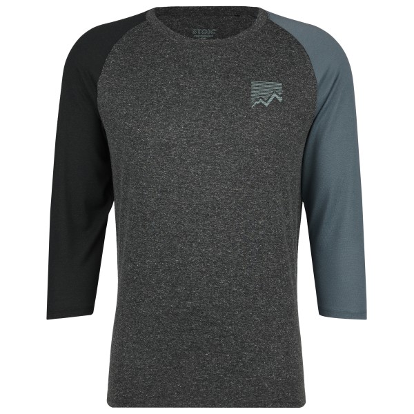 Stoic  Hemp15 LofsdalenSt. II 3/4 - Sportshirt, grijs