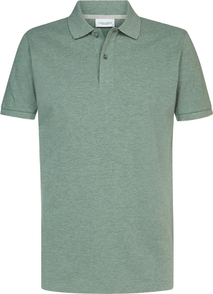 Profuomo Piqué Poloshirt Groen