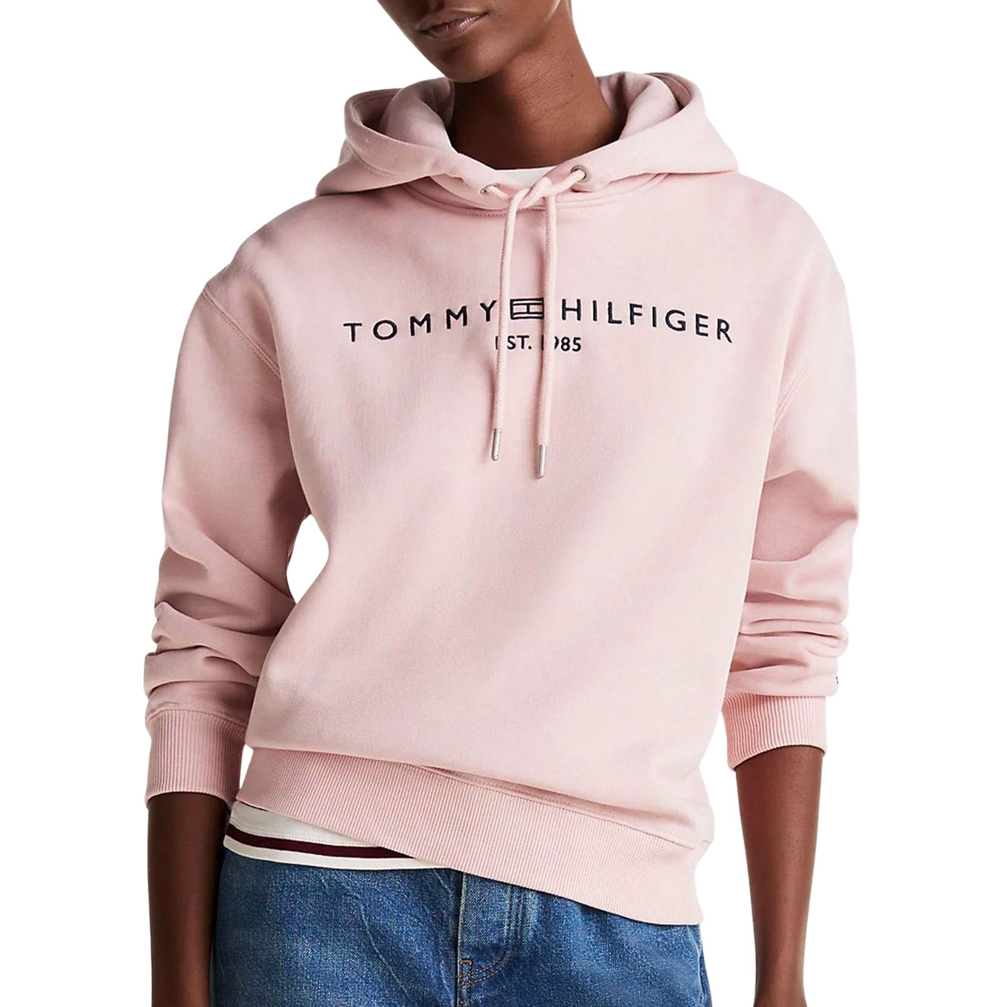 Tommy Hilfiger Modern Regular Corp Logo Hoodie Dames