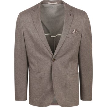 Suitable Blazer  Colbert Fame Pied de Poule Bruin
