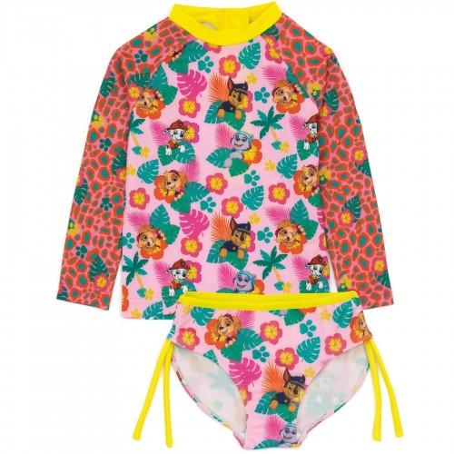 Paw Patrol tweedelig badpak voor meisjes 6-7 Years roze/groen